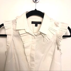 Banana Republic. White Riley Shirt.